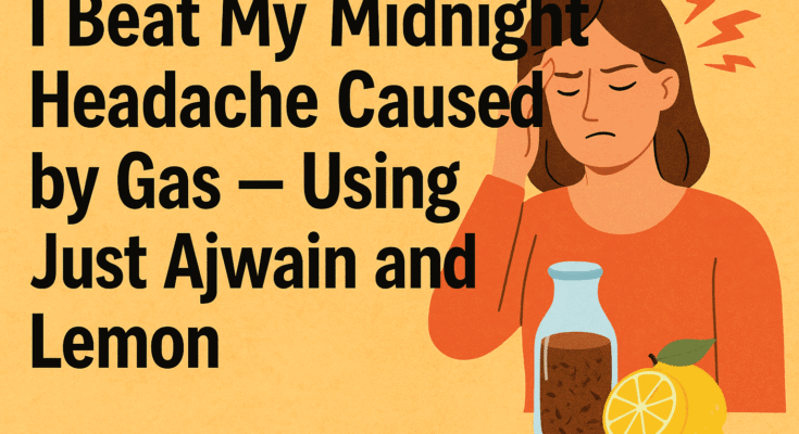Headache Caused by Gas