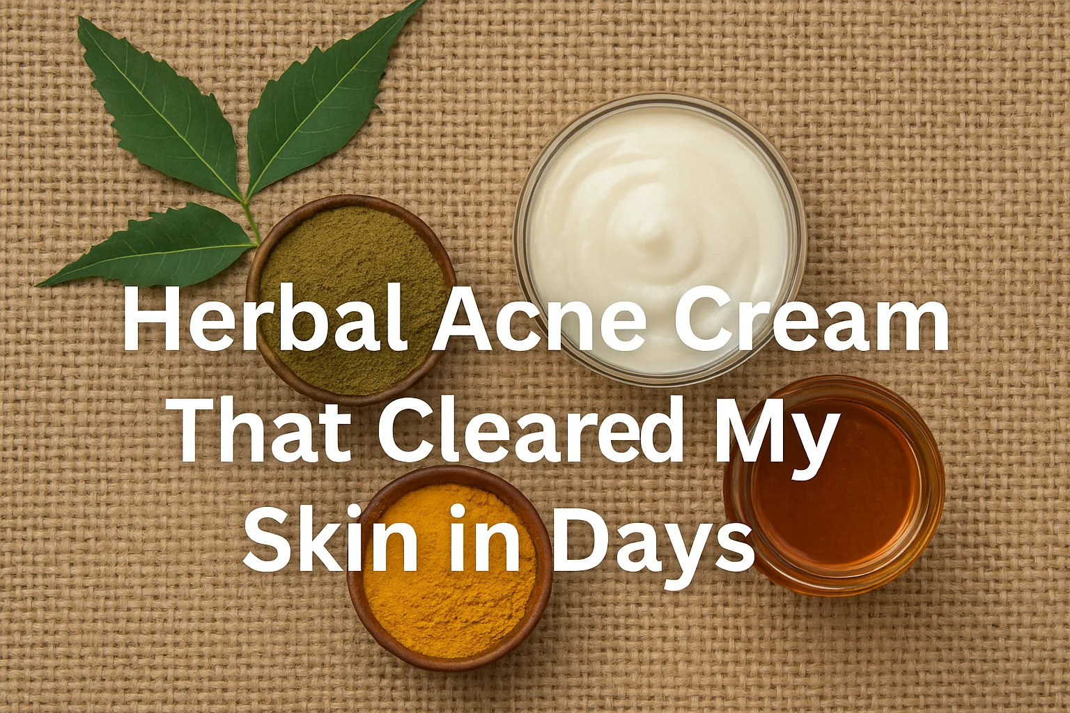 3 Simple Ingredients That Changed My Skin​